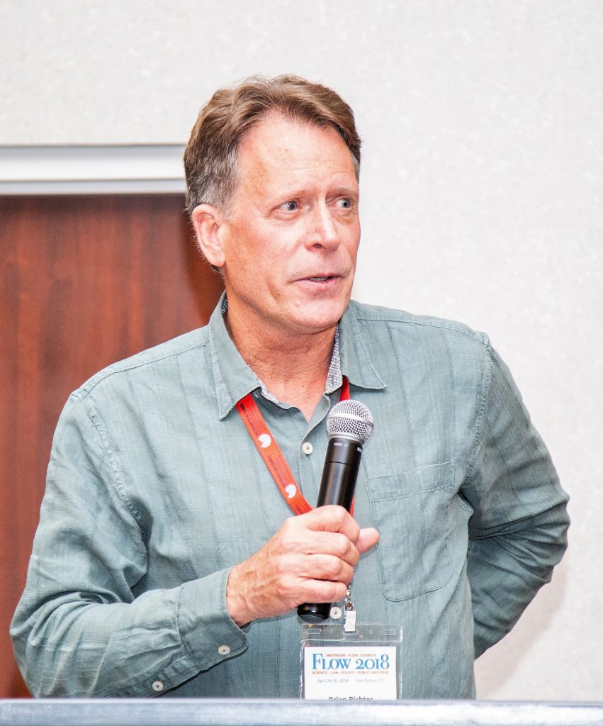 Brian Richter: Lifetime Achievement Award (2018) – INSTREAM FLOW COUNCIL